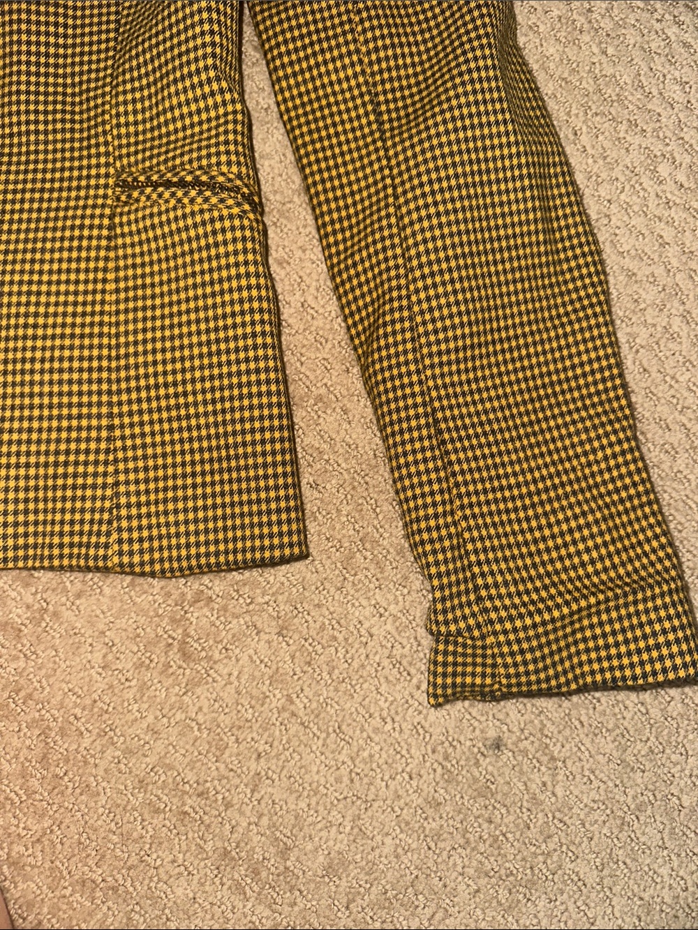 henri bendel vintage jacket (yellow and navy blue) - Picture 6 of 8